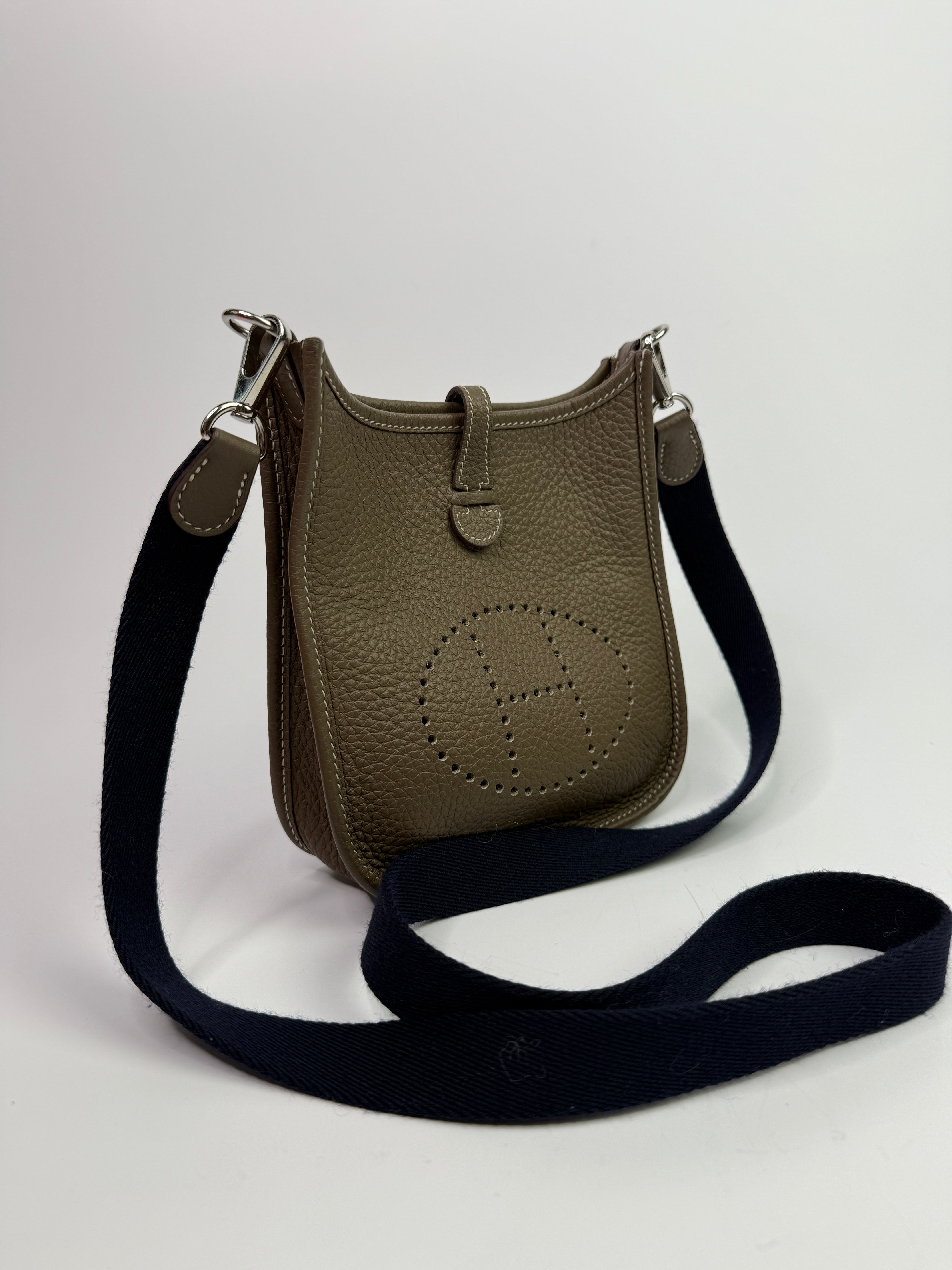 Hermès Evelyne TPM In Etoupe Clemence PHW