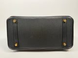 Hermès Birkin 30 In Black Togo Leather With GHW