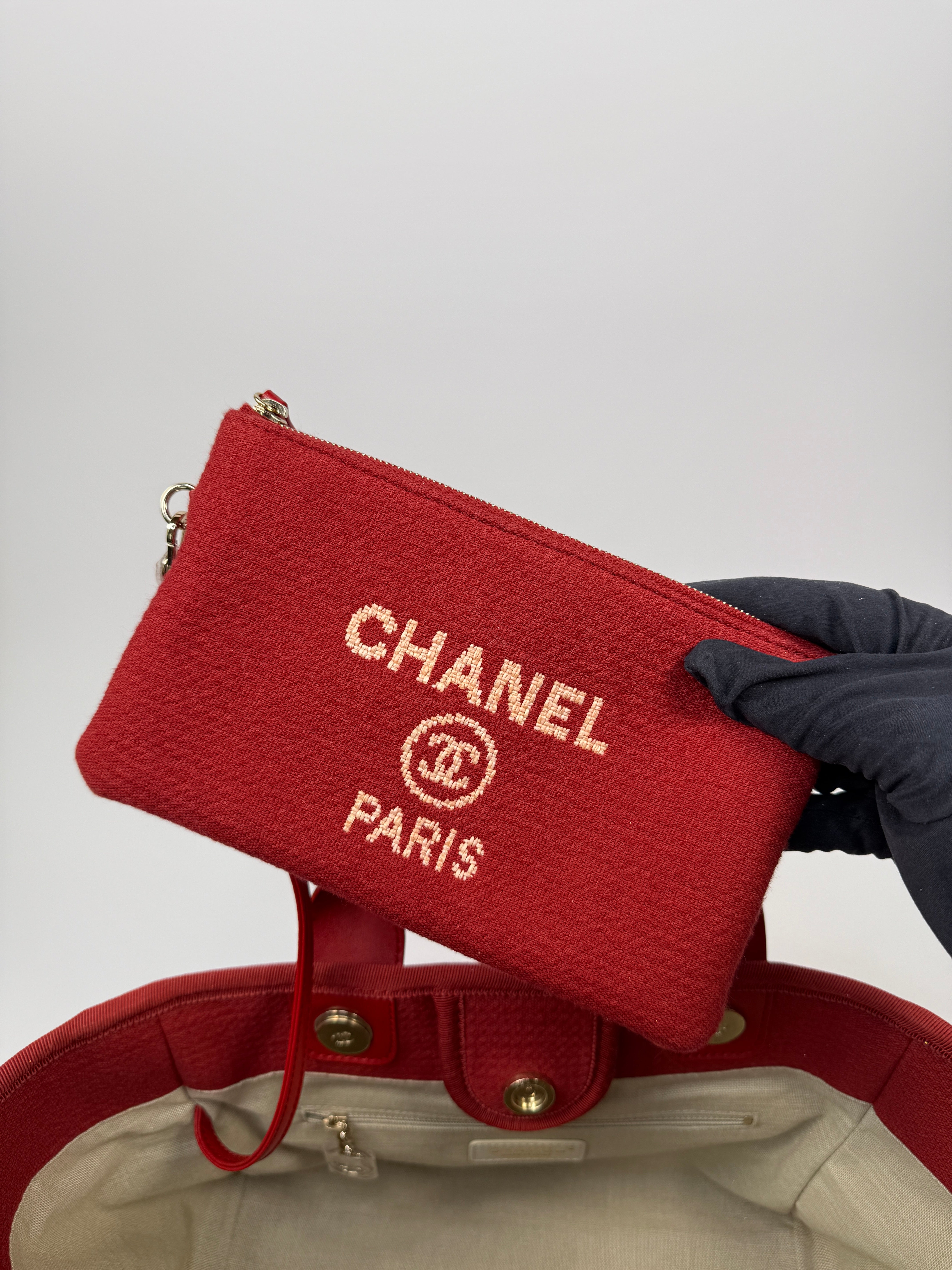 Chanel Deauville Small Tote Bag