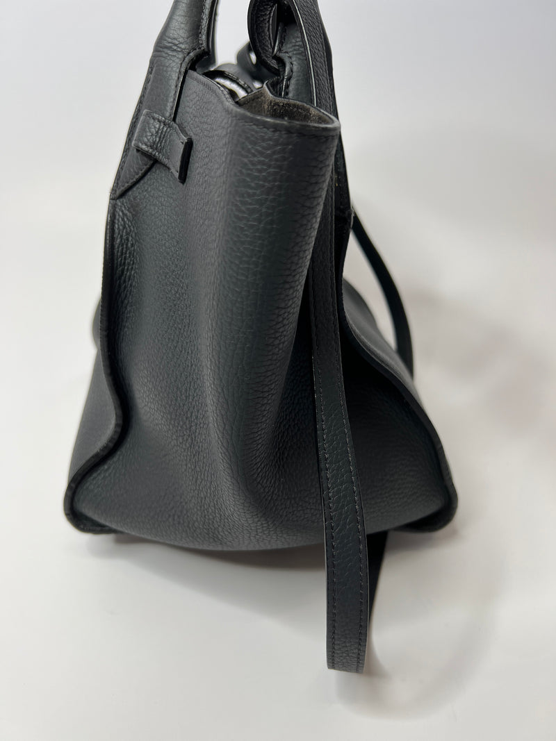 Celine Grey Leather Big Small Bag