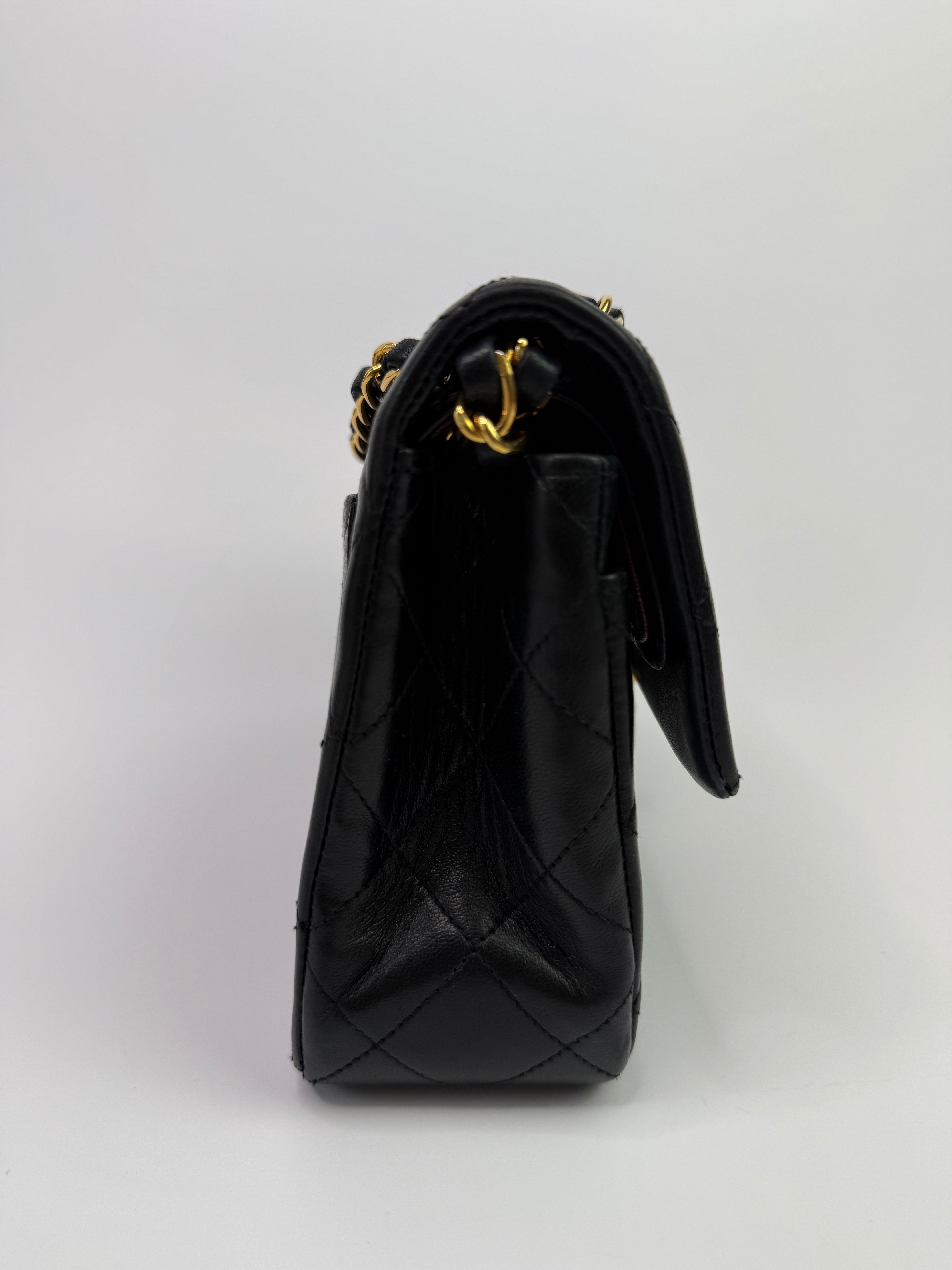 Chanel Vintage Small Classic Double Flap GHW