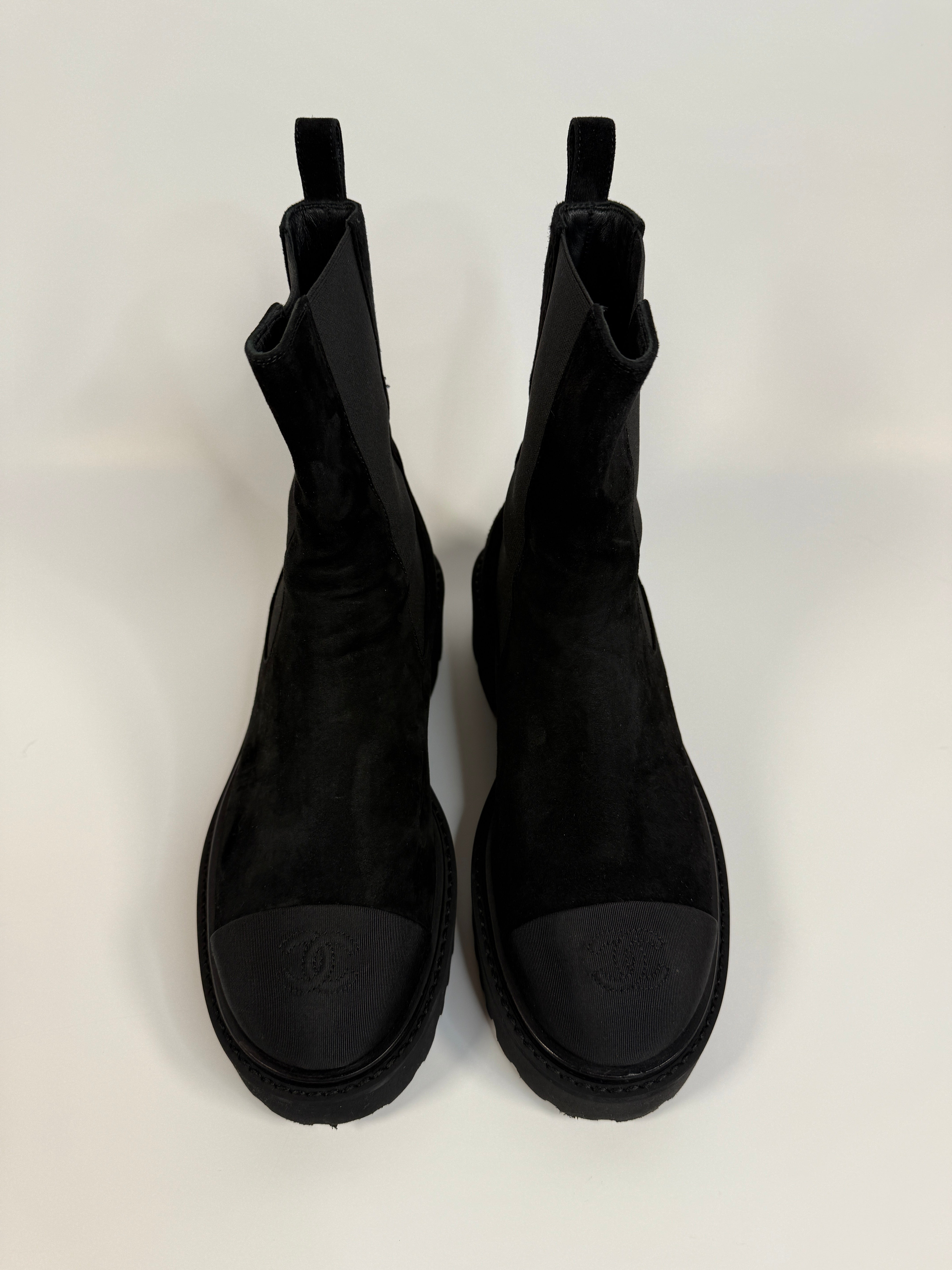 Chanel CC Boots (Size 38/UK5)