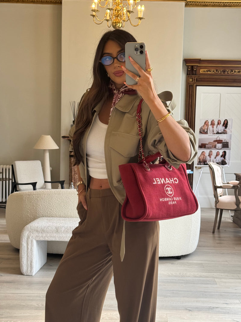 Chanel Deauville Small Tote Bag