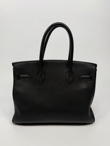 Hermès Birkin 30 In Black Togo Leather With GHW