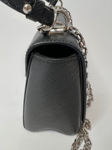 Louis Vuitton Twist MM In Black Epi Leather