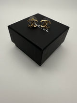 Chanel CC Stud Earrings