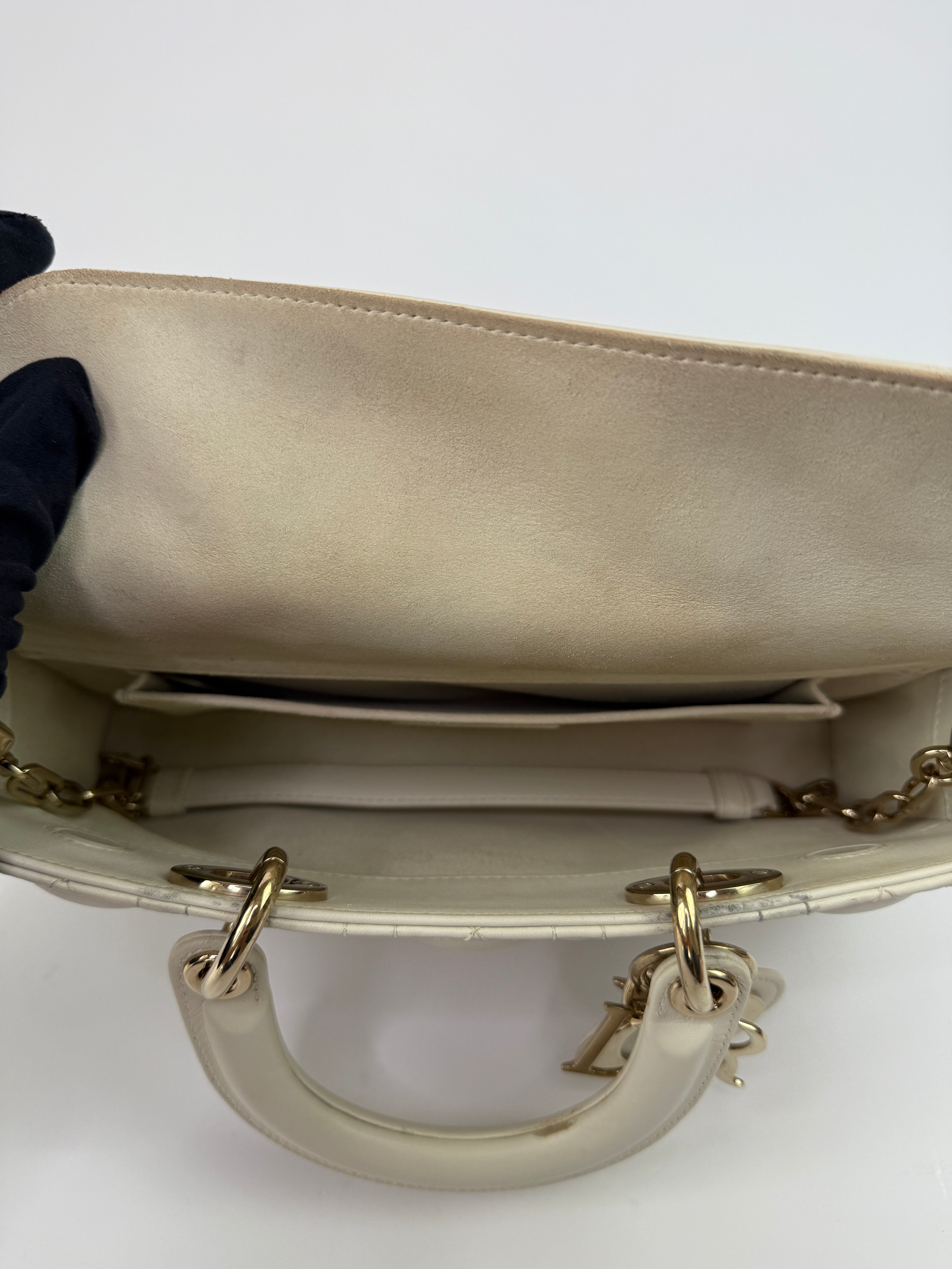 Authentic pre-loved Christian Dior Medium D-Joy Bag