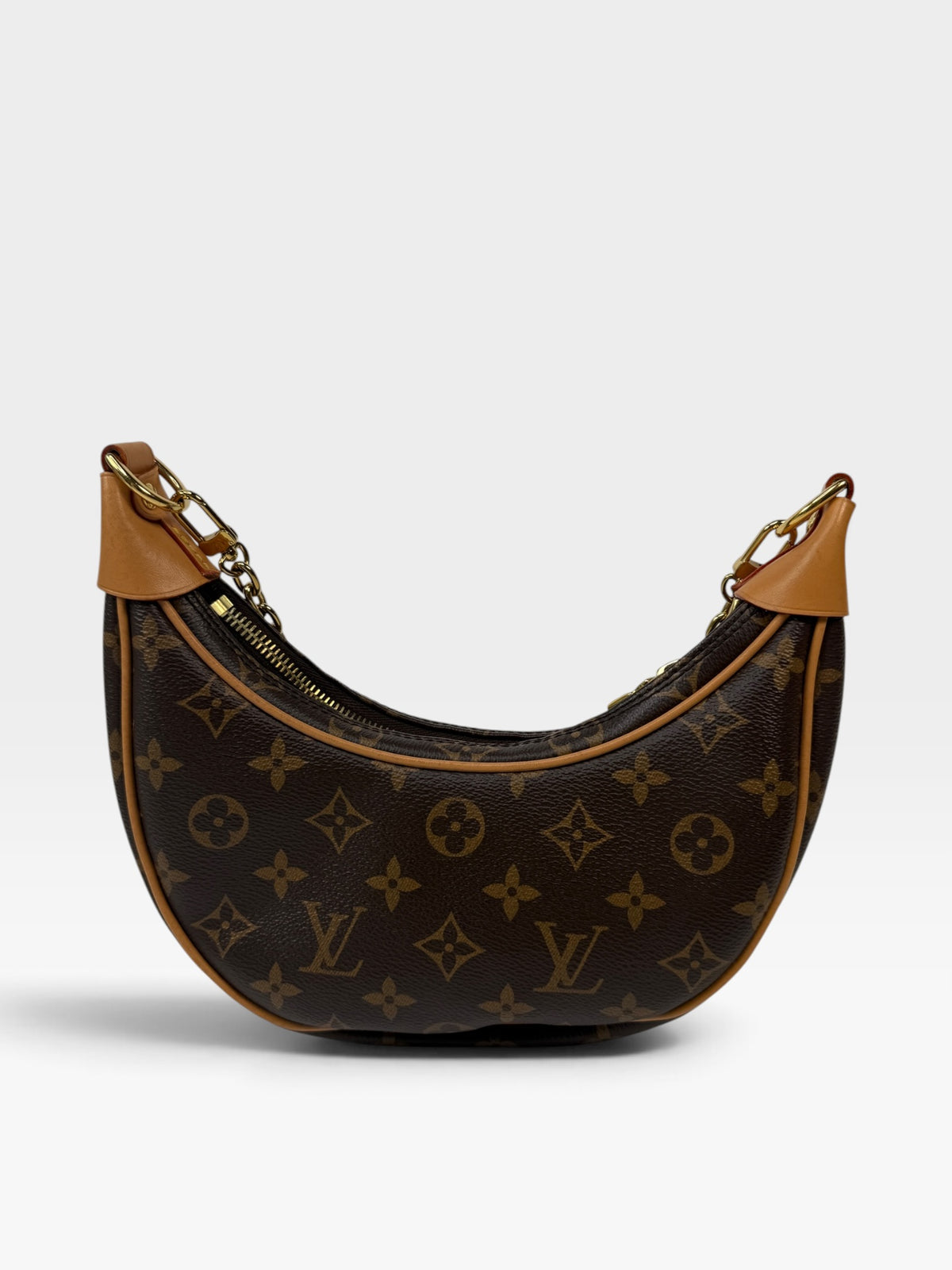 Louis Vuitton Loop Bag In Brown Monogram With Gold Hardware. 100% authentic and preloved in excellent condition