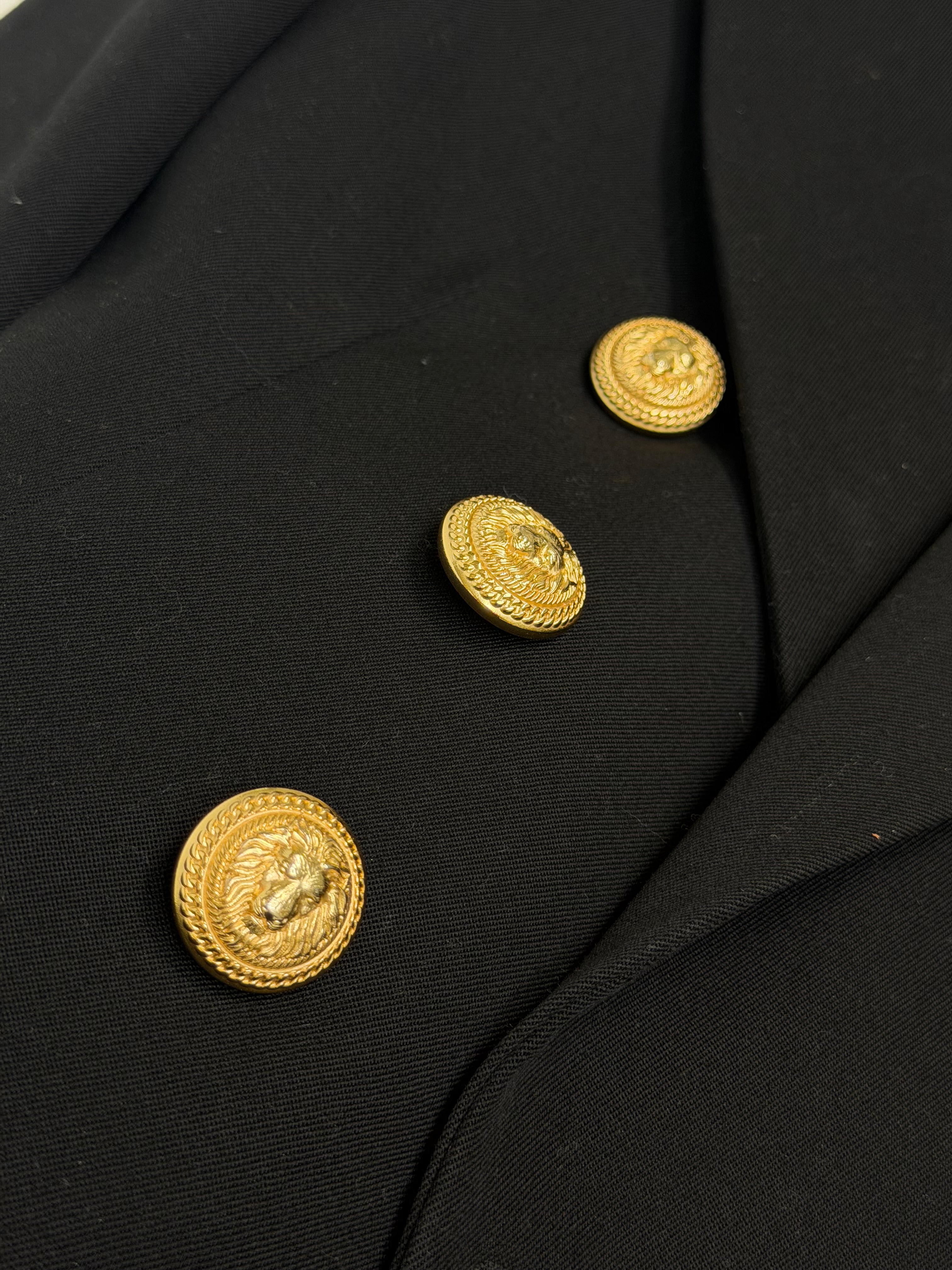 Balmain Black Blazer (Size36/UK8)