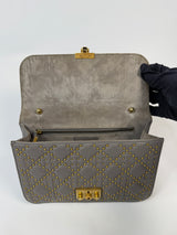 Christian Dior Lambskin Cannage Studded Dioraddict Shoulder Bag