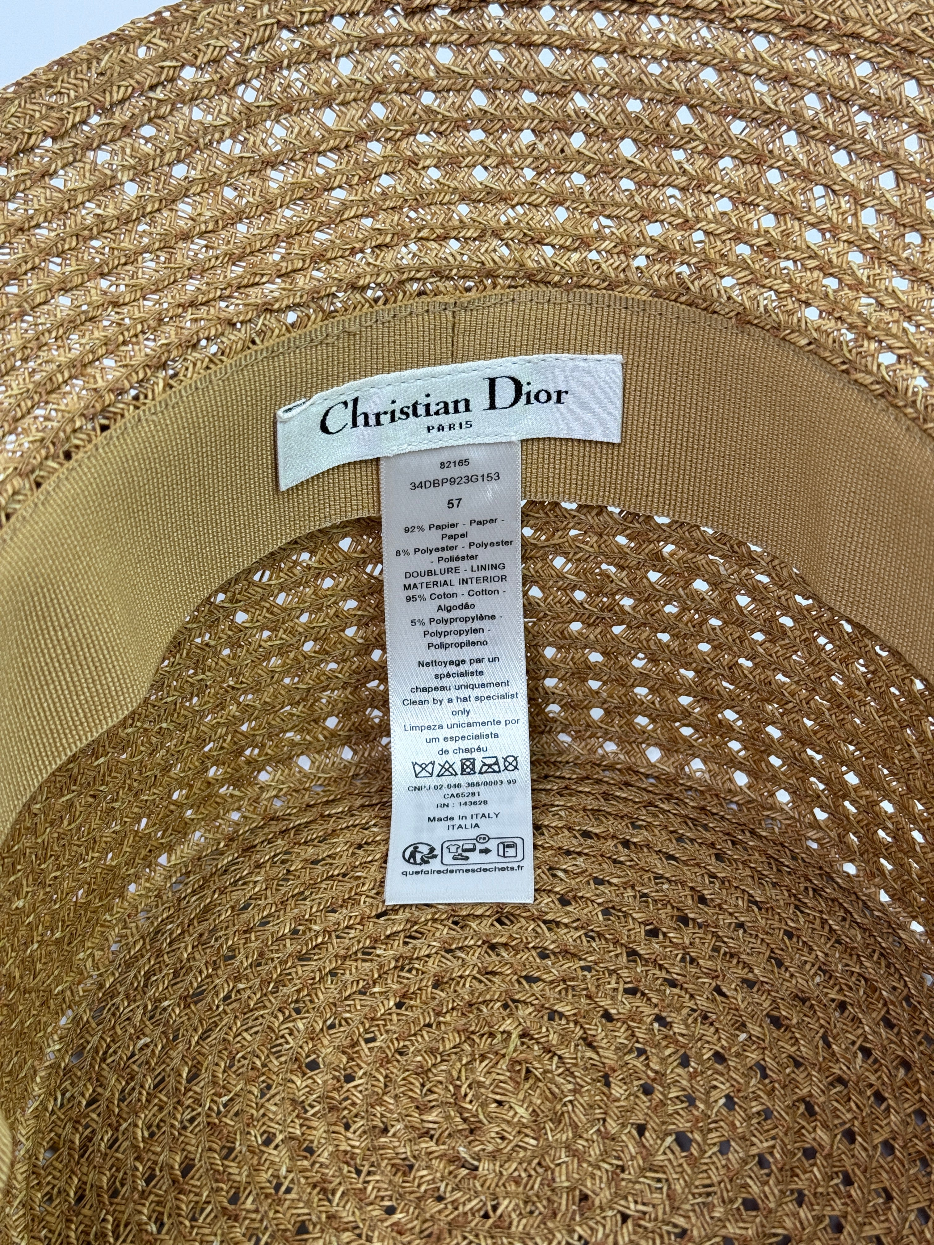 Christian Dior D-Bobby Small Brim Hat