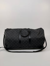 Louis Vuitton Keepall Bandouliere 55 Monogram Eclipse