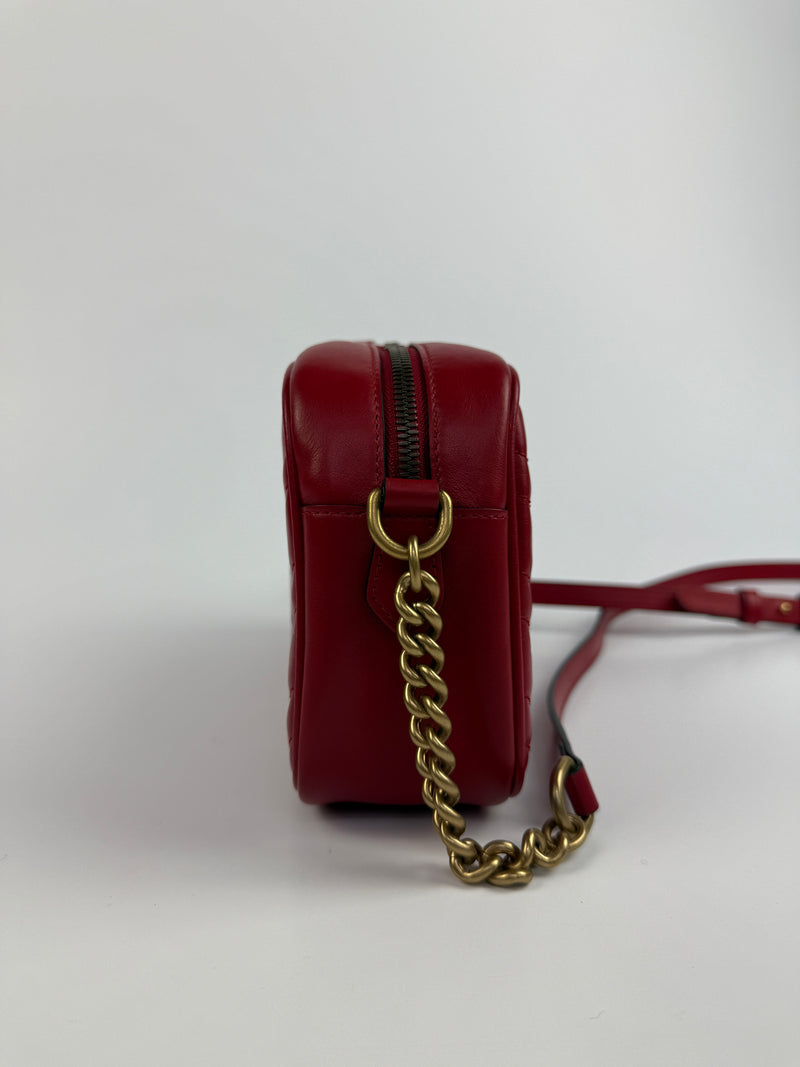 Gucci GG Marmont Matelasse Camera Bag