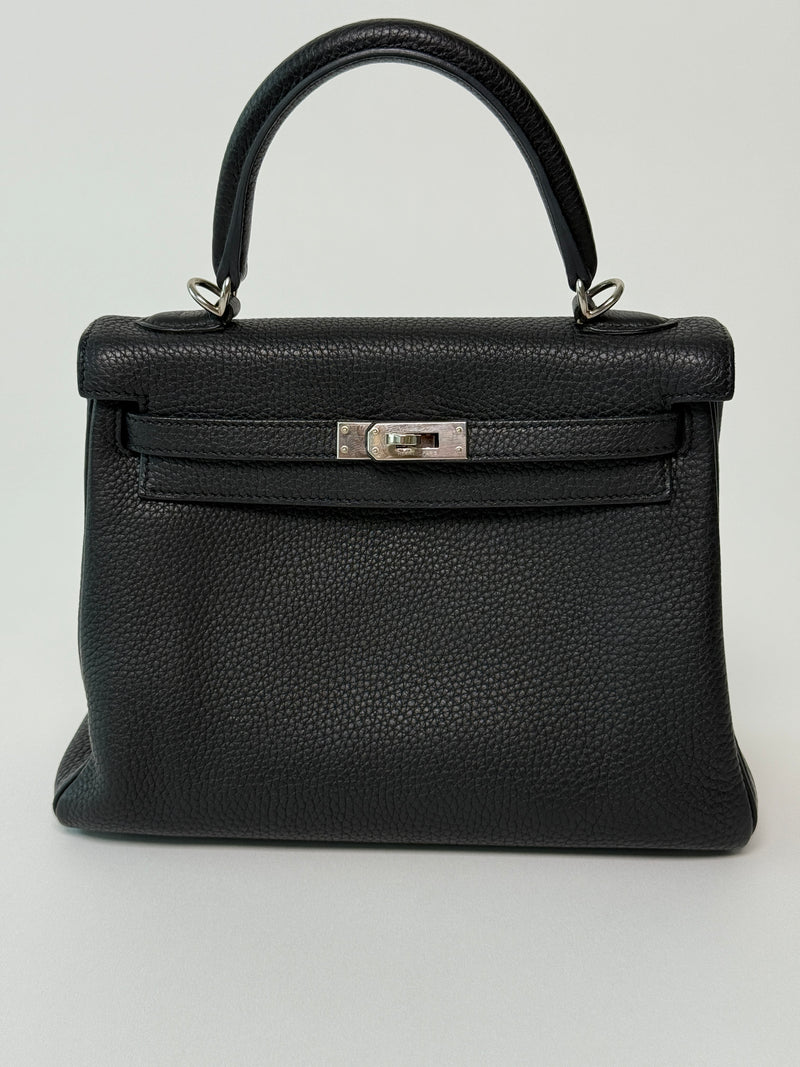 Hermès Kelly 25 In Nior Togo Leather With PHW