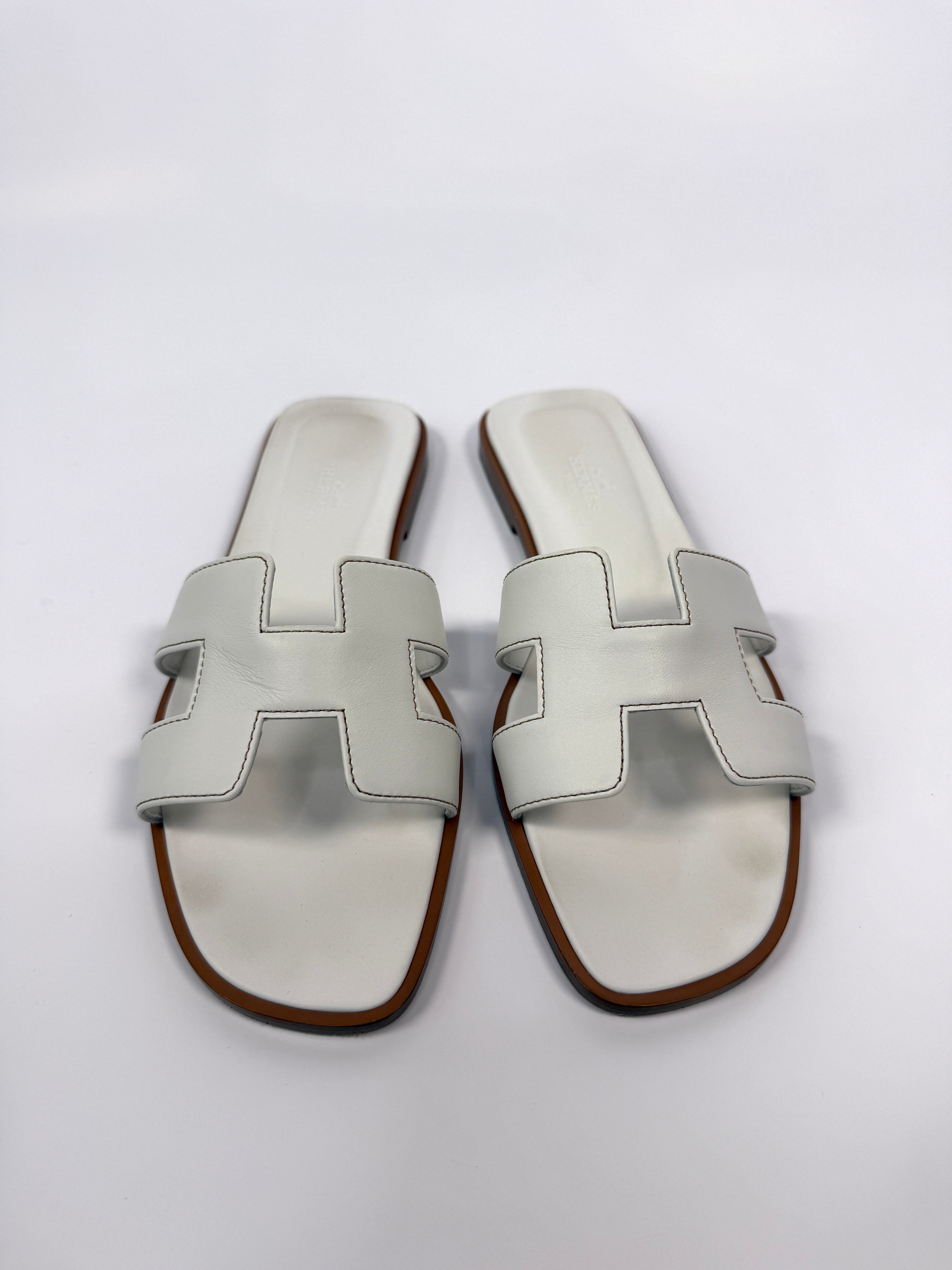 Hermès Oran Sandals (Size 37/UK4)