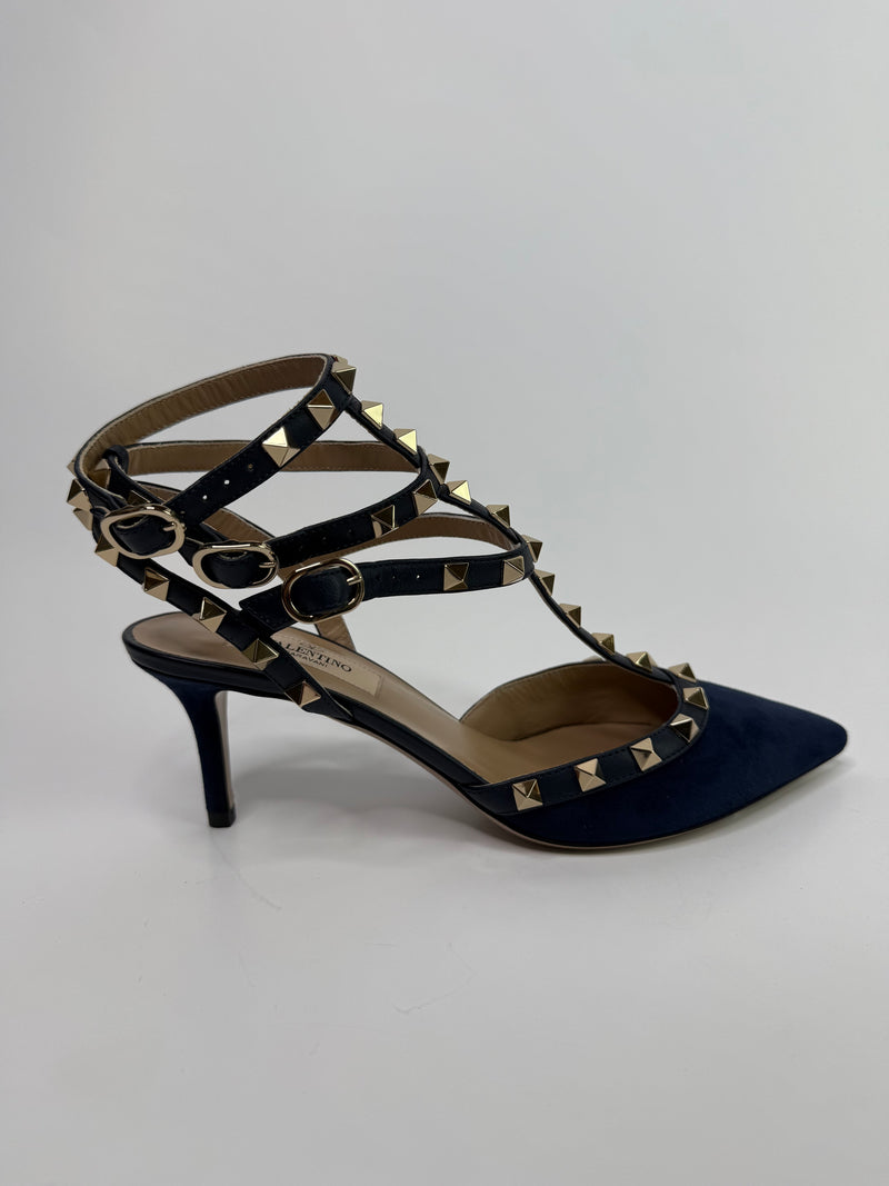 Valentino Garavani Rockstud Pumps (Size 37.5/UK4.5)