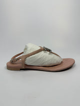 Chanel CC Thong Sandals (Size 38.5/UK5.5)