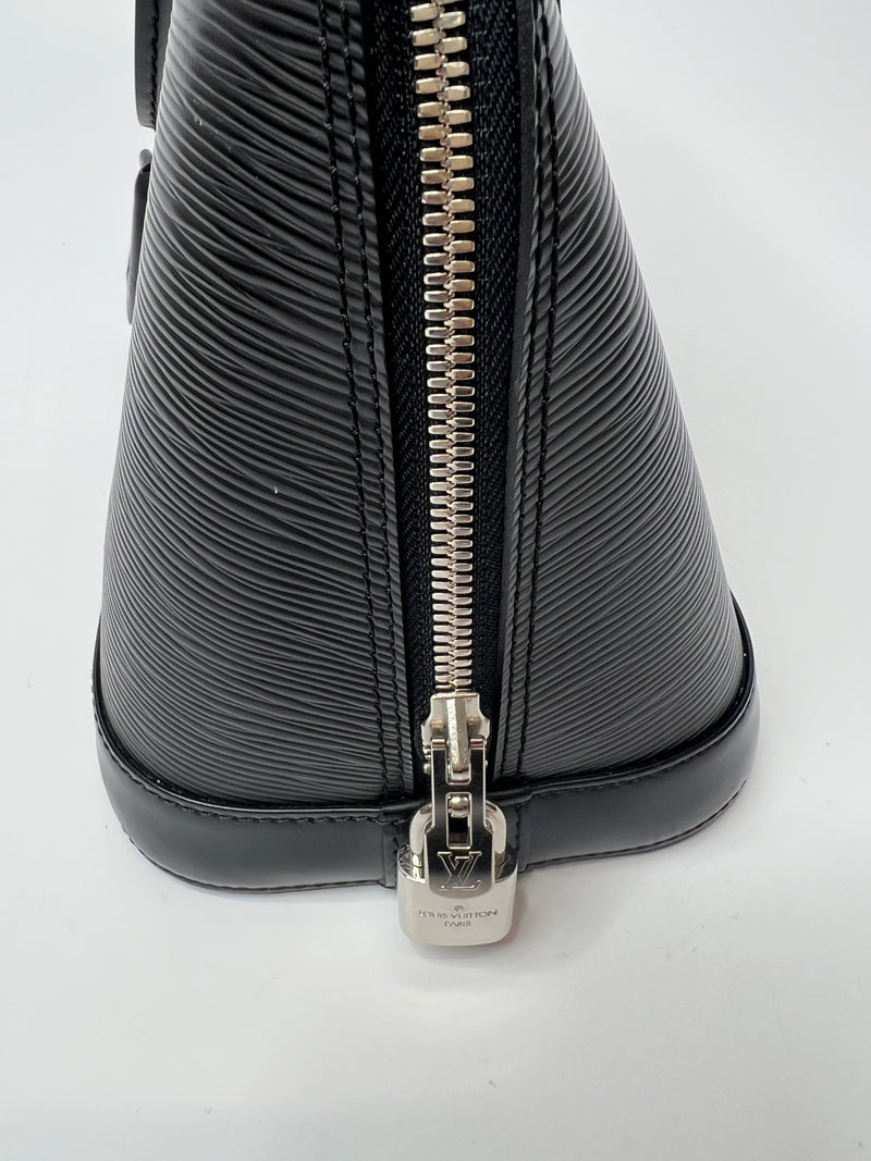 Louis Vuitton Alma PM In Black Epi Leather