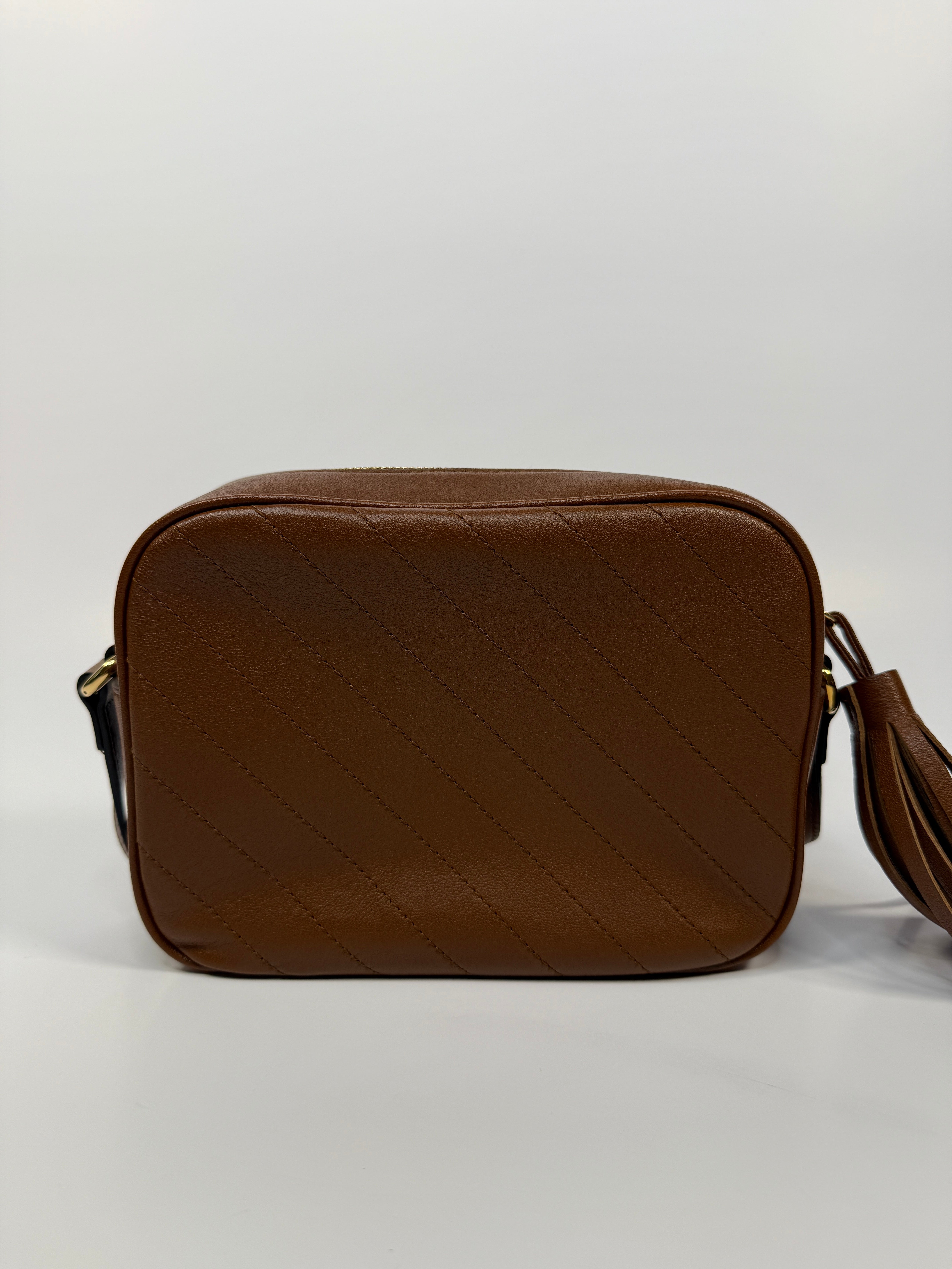 Gucci Soho Disco Crossbody Bag In Brown Leather