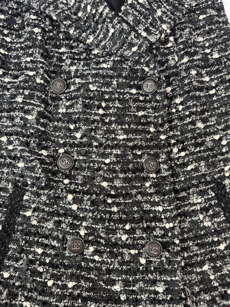 Chanel Tweed Jacket (Size FR44/UK16)