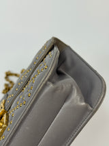 Christian Dior Lambskin Cannage Studded Dioraddict Shoulder Bag