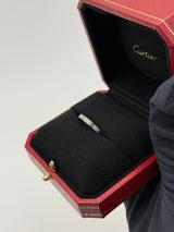 Cartier White Gold Diamond Love Ring (Size 49)