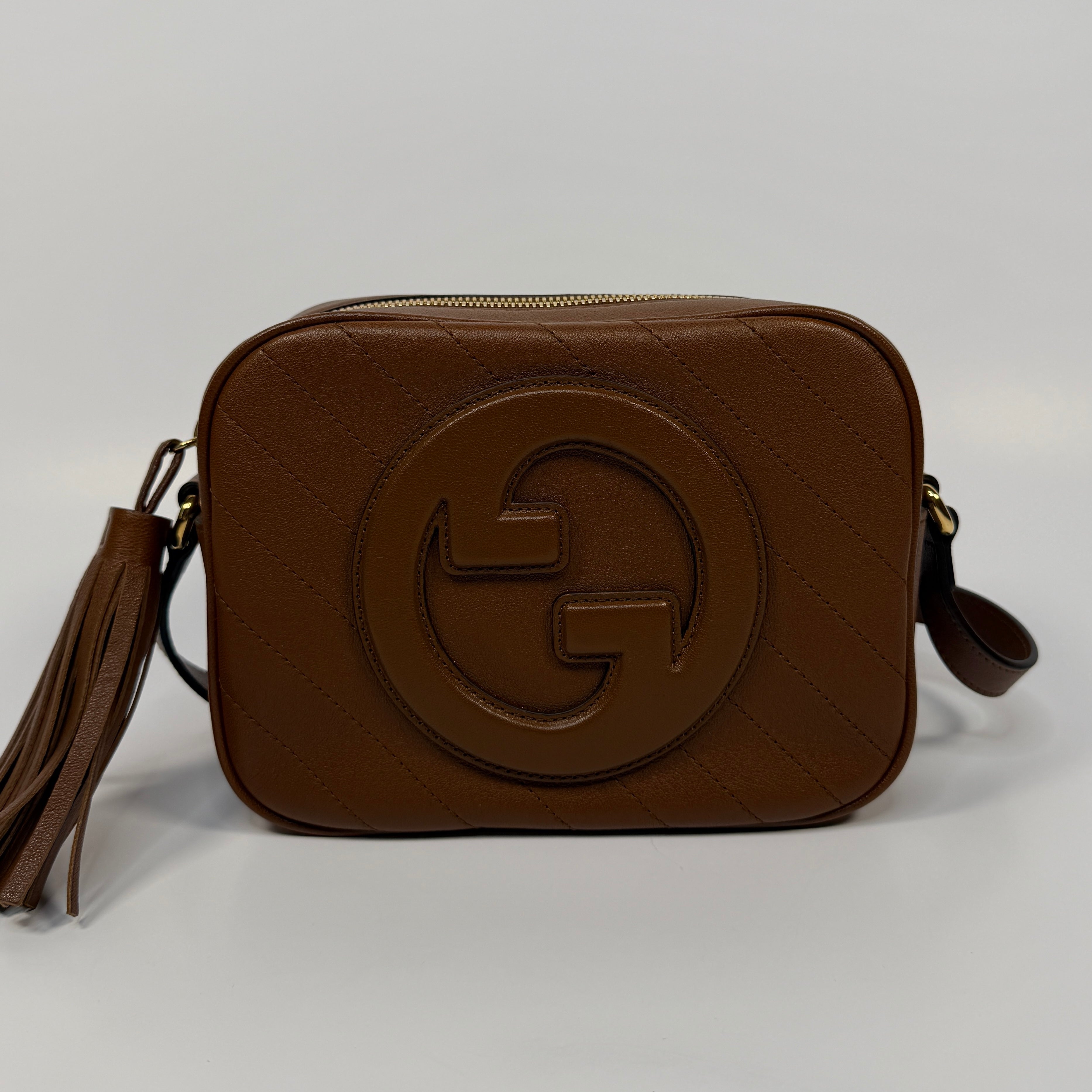 Gucci Soho Disco Crossbody Bag In Brown Leather