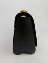 Louis Vuitton Black Epi Leather Twist MM Shoulder Bag