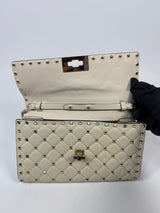 Valentino Garavani Nappa Rockstud Spike Wallet on Chain