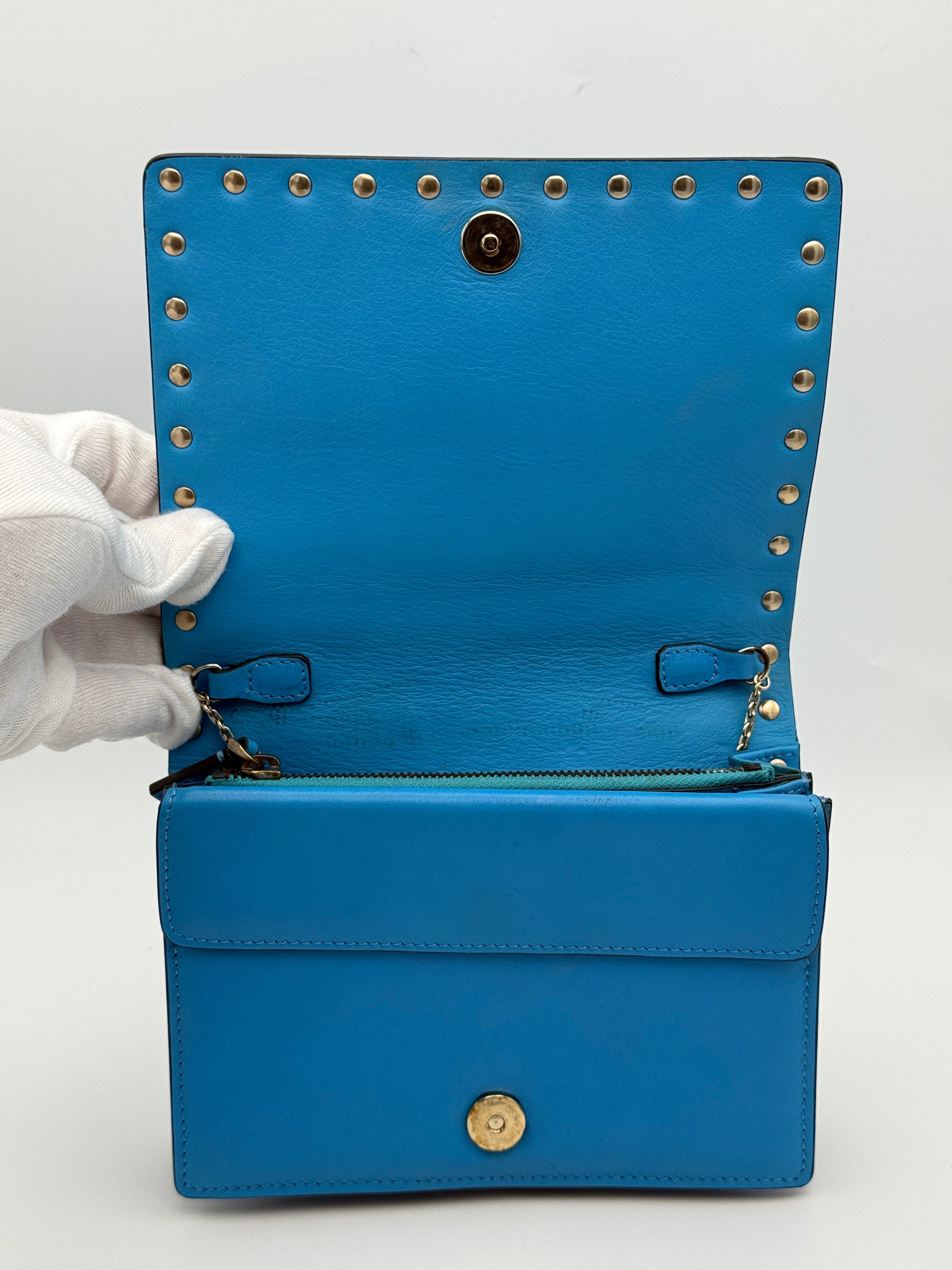 Valentino Rockstud Wallet On Chain