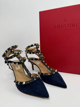 Valentino Garavani Rockstud Pumps (Size 37.5/UK4.5)