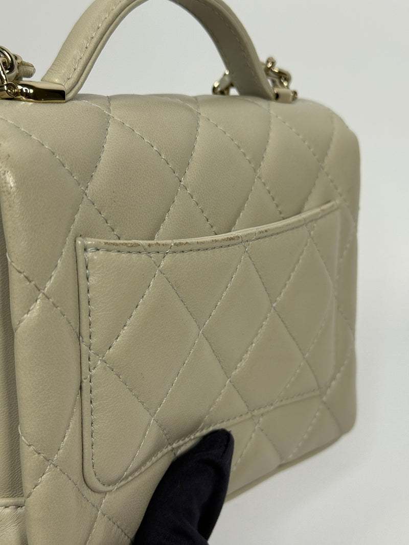 Chanel Seasonal Top Handle Flap Bag