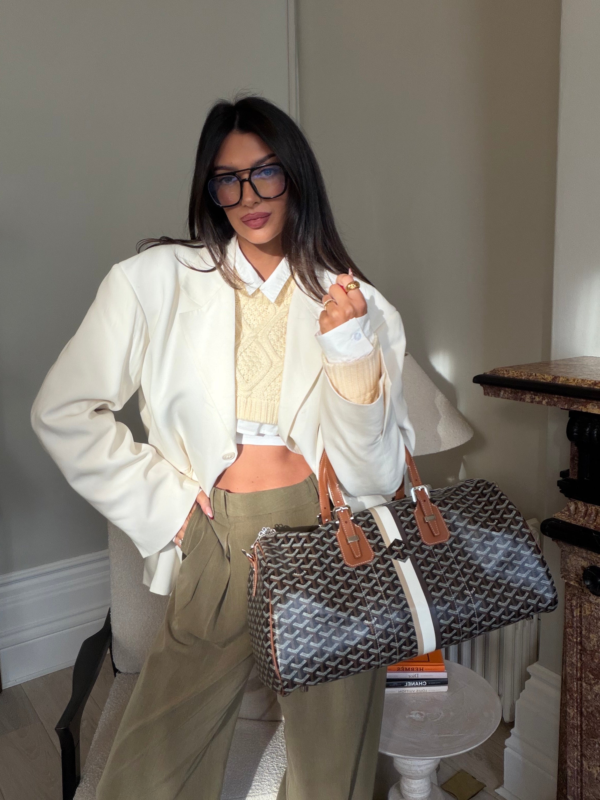 Goyard Boston 45 Travel Bag