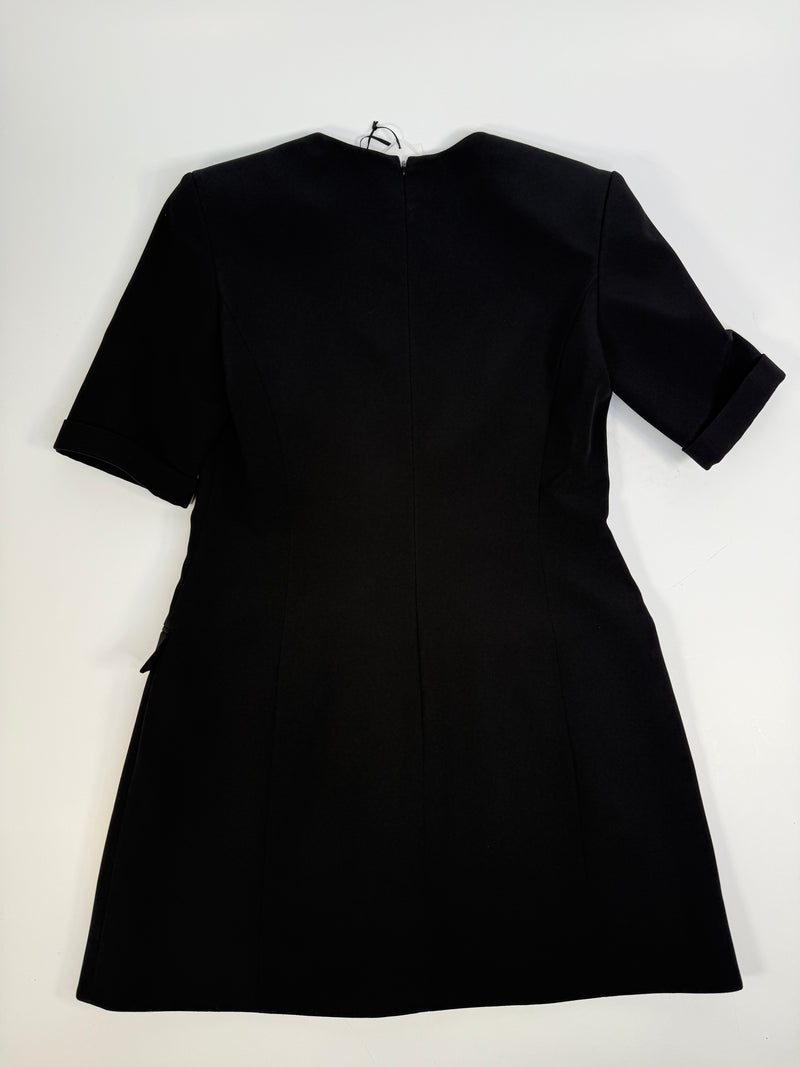 Balmain Crêpe Mini Dress  (Size UK14)