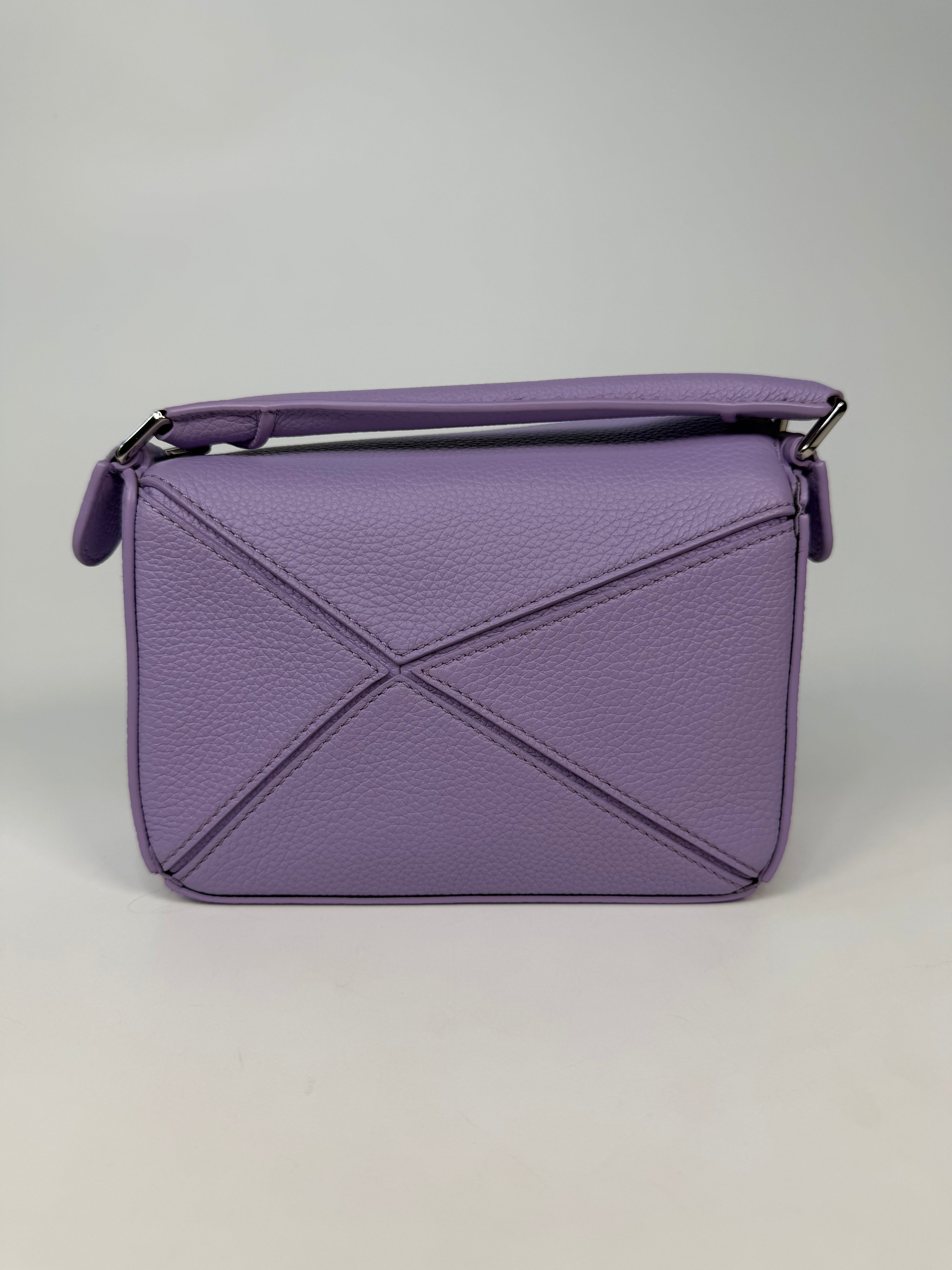 Authentic and preloved Loewe Small Puzzle bag In Taupe Calfskin Leather. Excellent Condition. Fully insured next day delivery. Verified by Luxe Cheshire 