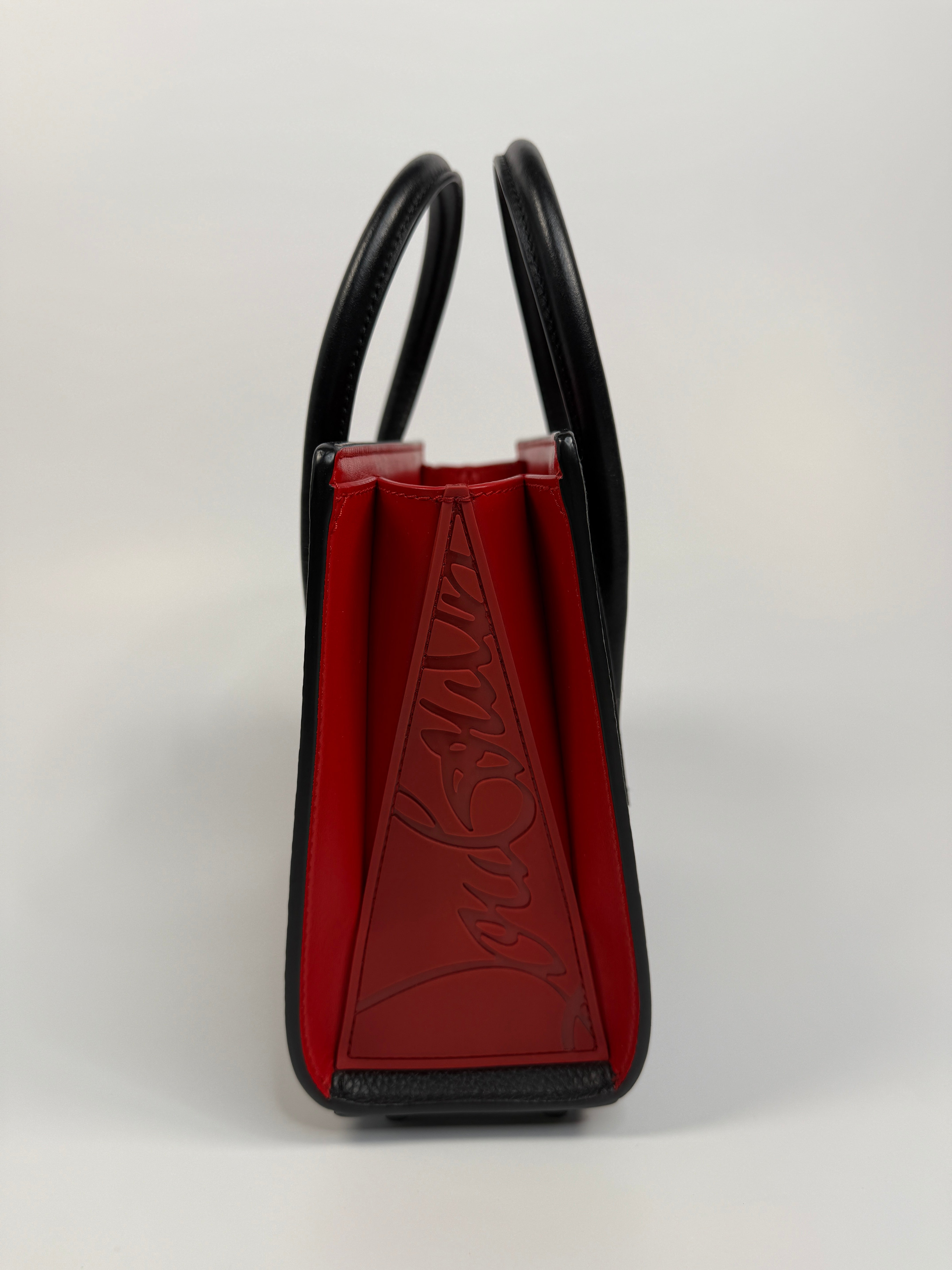 Christian Louboutin Mini Paloma Camo Jacquard Satchel Bag In Green and Black. Authentic, pre loved and excellent condition.