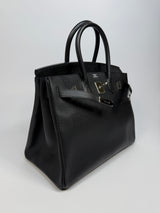 Hermès Birkin 35 Black Epsom Leather With PHW