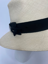 Chanel Camélia trilby Hat (Size Medium)