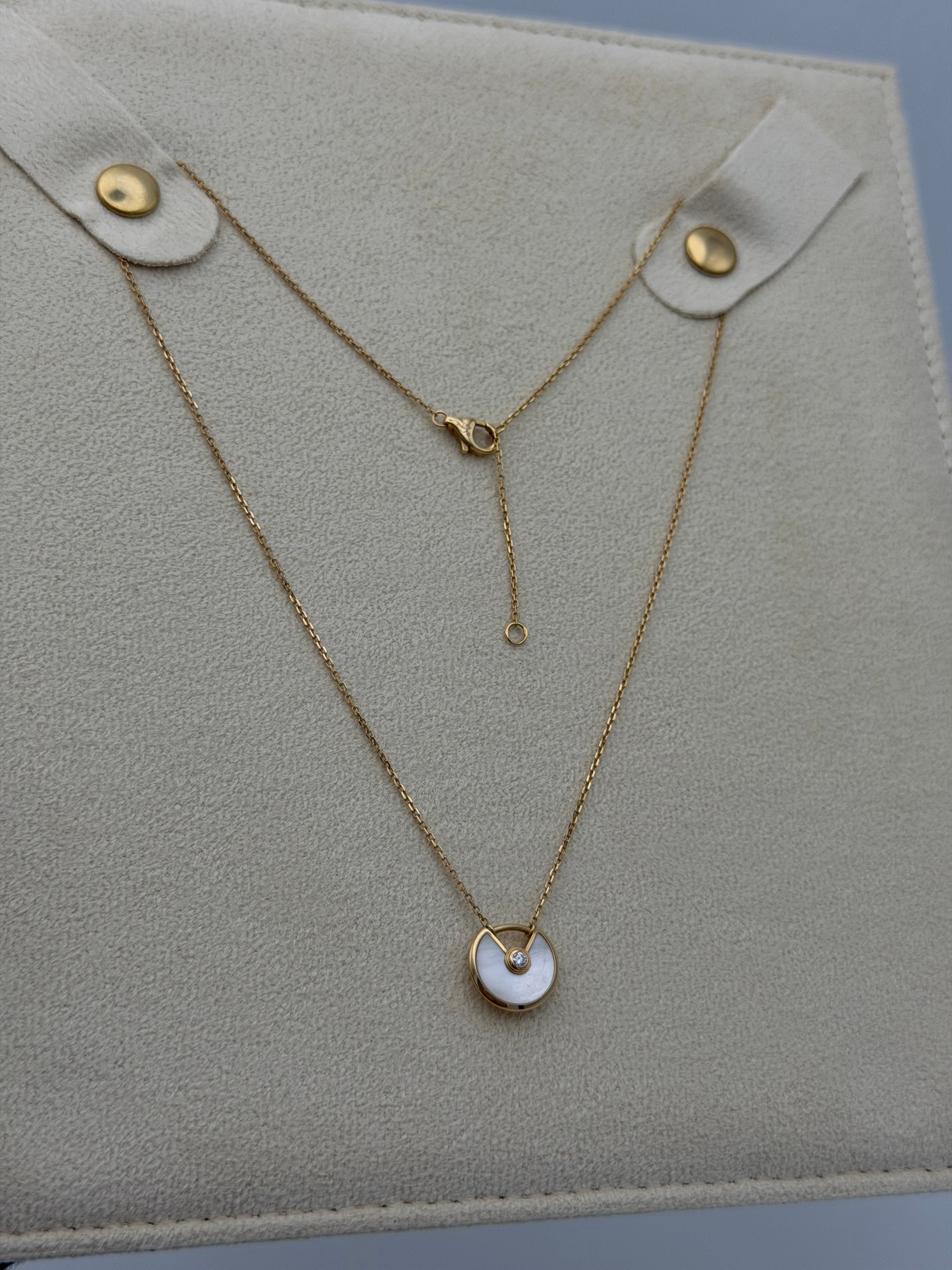 Cartier Love 18ct Rose Gold and 0.34ct Diamond Necklace
Pre Loved & Authentic 