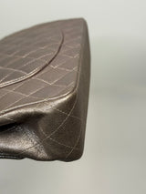 Chanel Iridescent Rose Medium Classic Double Flap With GHW