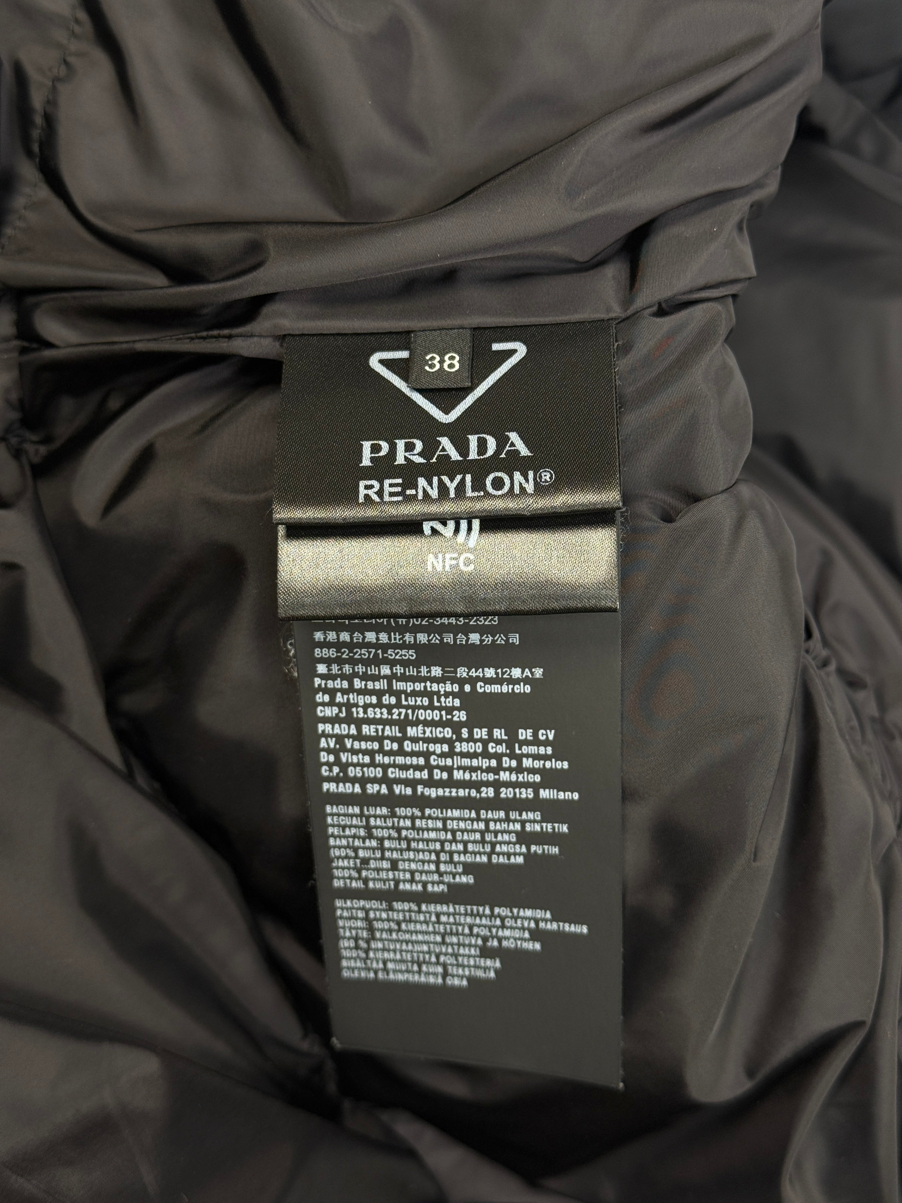 Prada Nylon Jacket (Size 38/UK6)