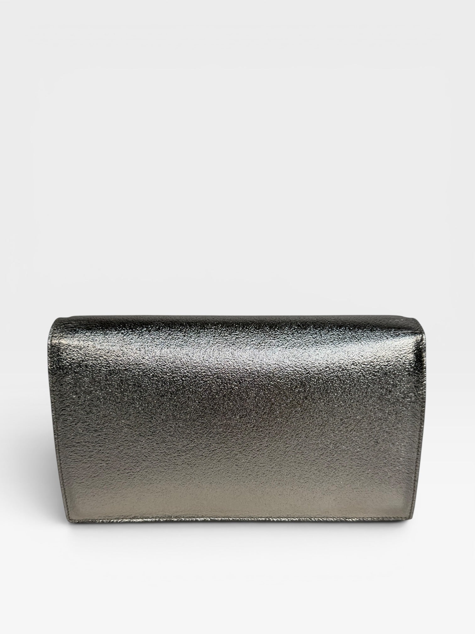 Saint Laurent Cassandre Clutch In Champagne Gold. Authentic and preloved in very good condition.