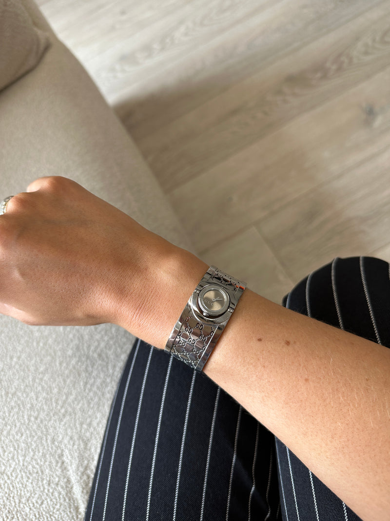 Gucci Bracelet Silver Watch