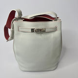 Hermès Sac So Kelly Blanc Verso, Togo and Sanguine Bag