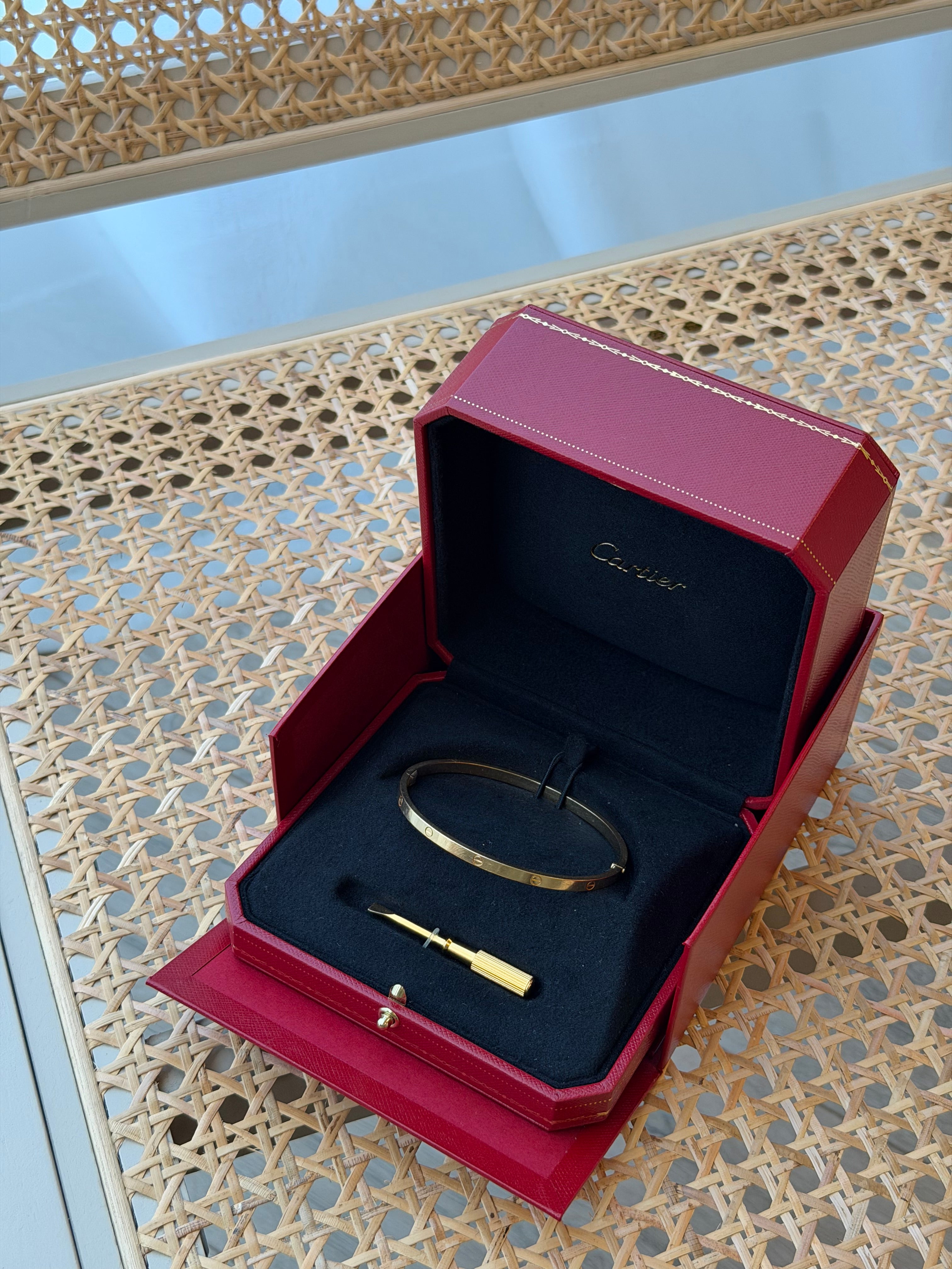 Cartier Love Bracelet in Yellow Gold - Classic Model
