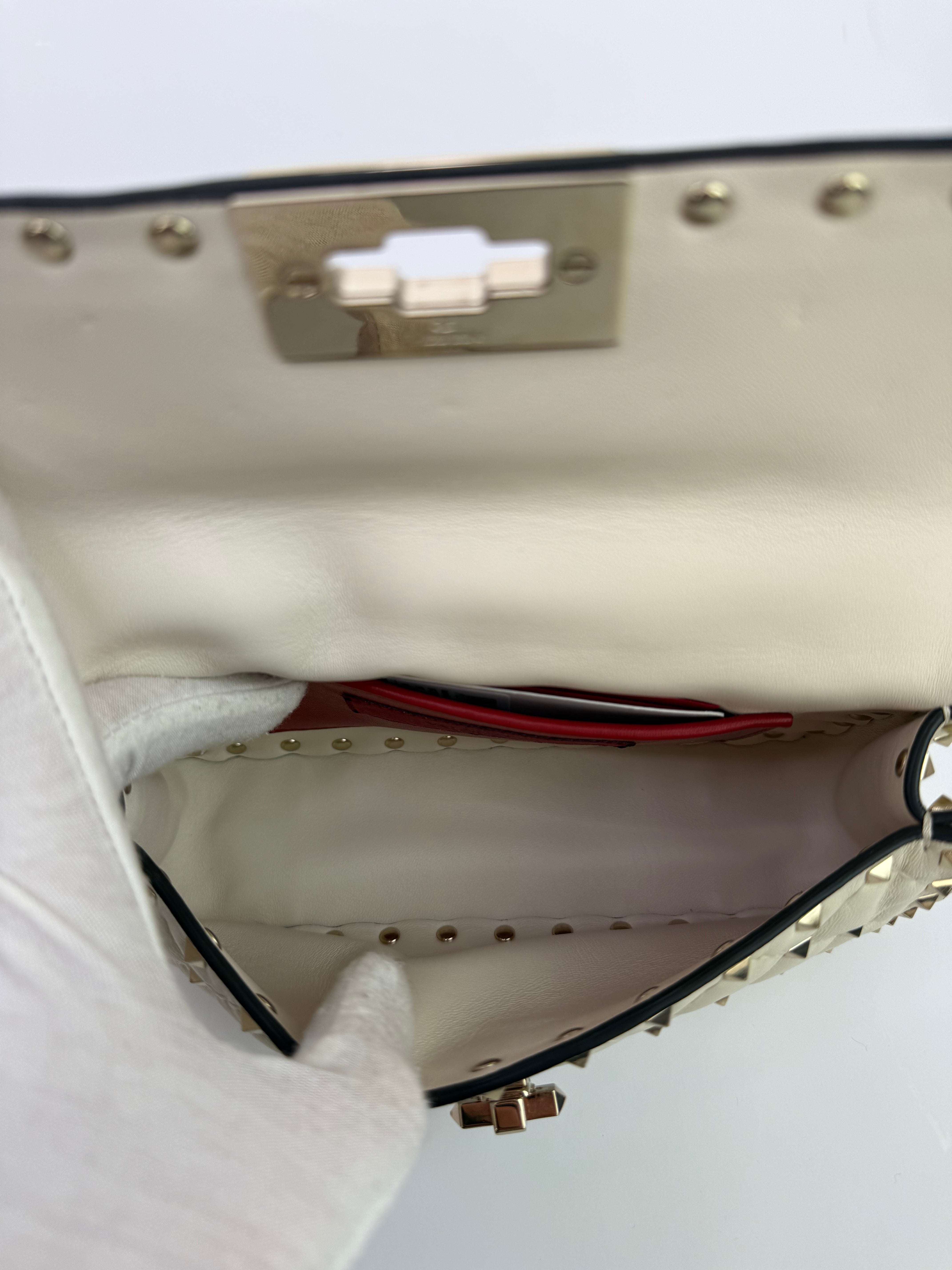 Valentino Garavani Nappa Rockstud Spike Bag