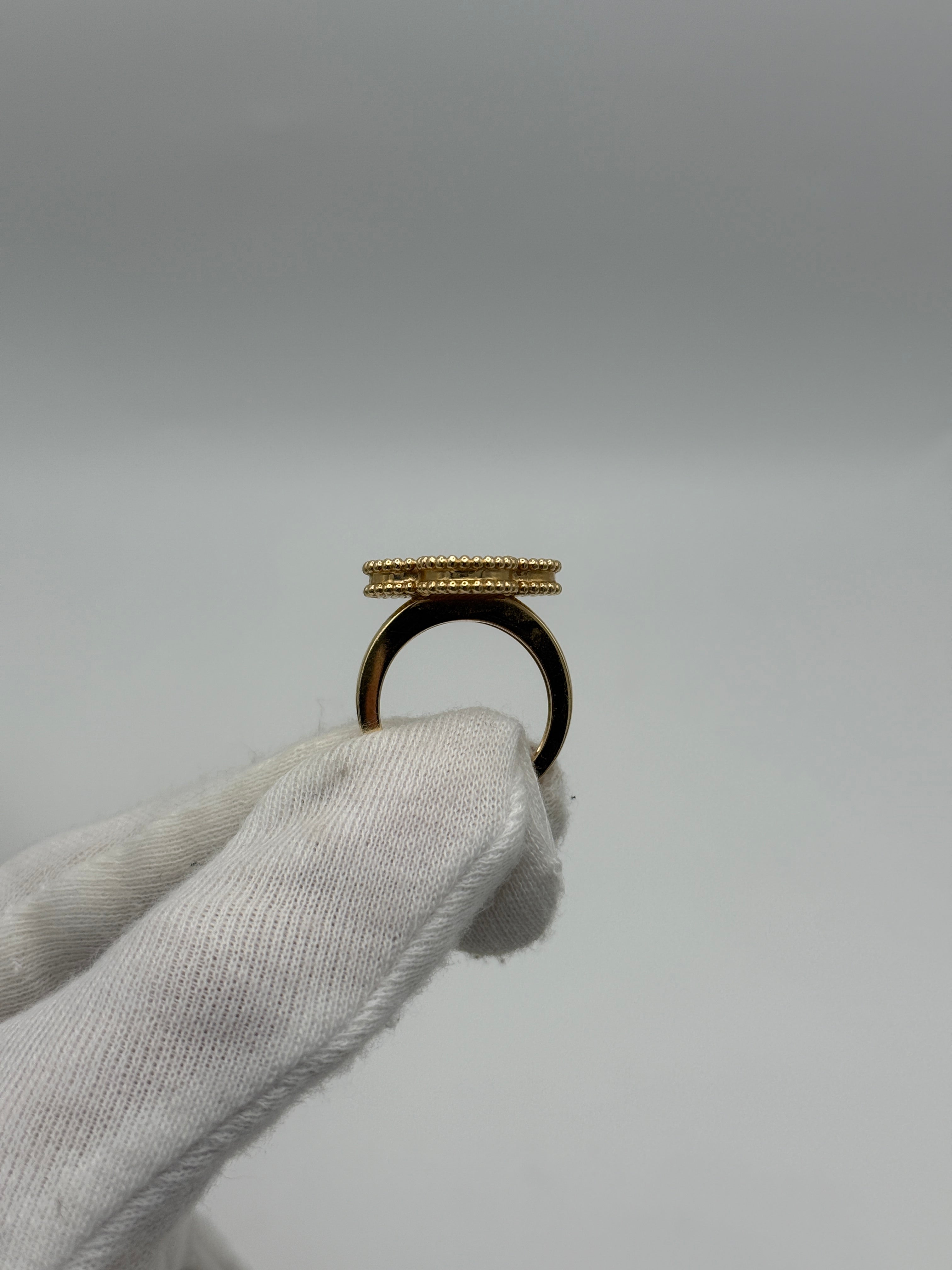 Van Cleef & Arpels Vintage Magic Alhambra Mother Of Pearl Ring