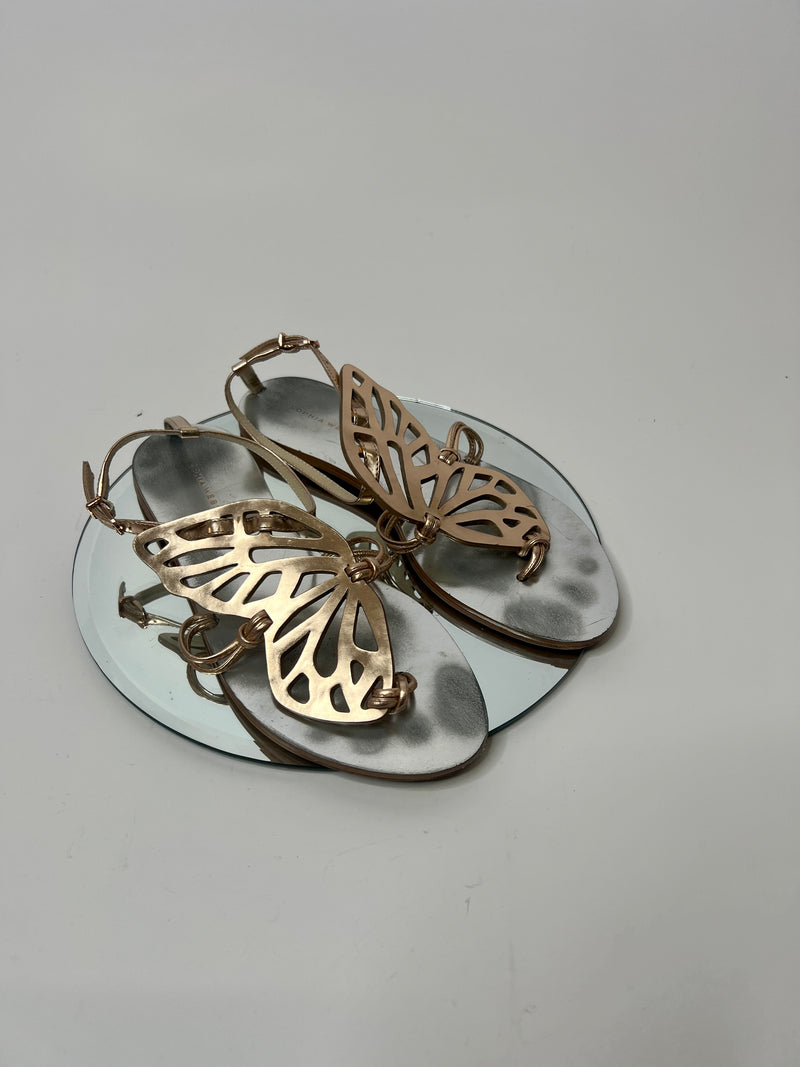 Sophia Webster Bibi Butterfly Flat Sandals (Size 38/ UK 5)