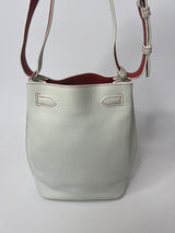Hermès Sac So Kelly Blanc Verso, Togo and Sanguine Bag