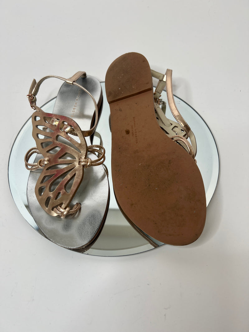 Sophia Webster Bibi Butterfly Flat Sandals (Size 38/ UK 5)